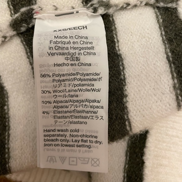 Madewell Wrap-Front Sweater in Elthorne Stripe - Picture 12 of 13